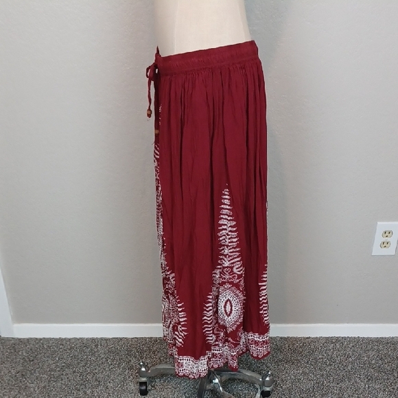 Gypsie Blu Indian Boho Maxi Skirt Size XL - Picture 3 of 7